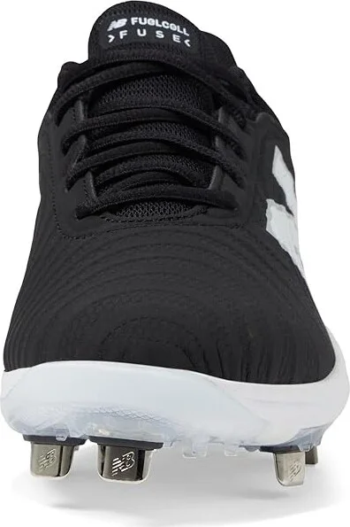 New Balance FuelCell FUSE v4 Metal Softball Cleats Women's Shoes Black/Optic White : 5 B - Medium - Image 3