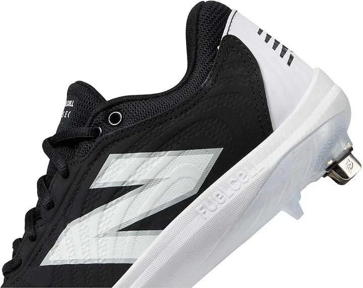 New Balance FuelCell FUSE v4 Metal Softball Cleats Women's Shoes Black/Optic White : 5 B - Medium - Image 4