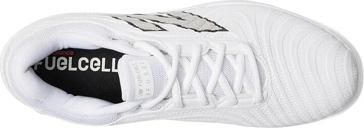 New Balance FuelCell FUSE v4 Metal Softball Cleats Women's Shoes Optic White/Raincloud : 5 B - Medium - Image 2