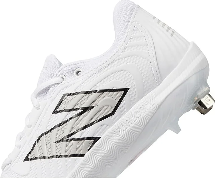 New Balance FuelCell FUSE v4 Metal Softball Cleats Women's Shoes Optic White/Raincloud : 5 B - Medium - Image 4