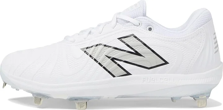 New Balance FuelCell FUSE v4 Metal Softball Cleats Women's Shoes Optic White/Raincloud : 5 B - Medium - Image 5