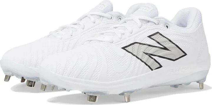 New Balance FuelCell FUSE v4 Metal Softball Cleats Women's Shoes Optic White/Raincloud : 5 B - Medium