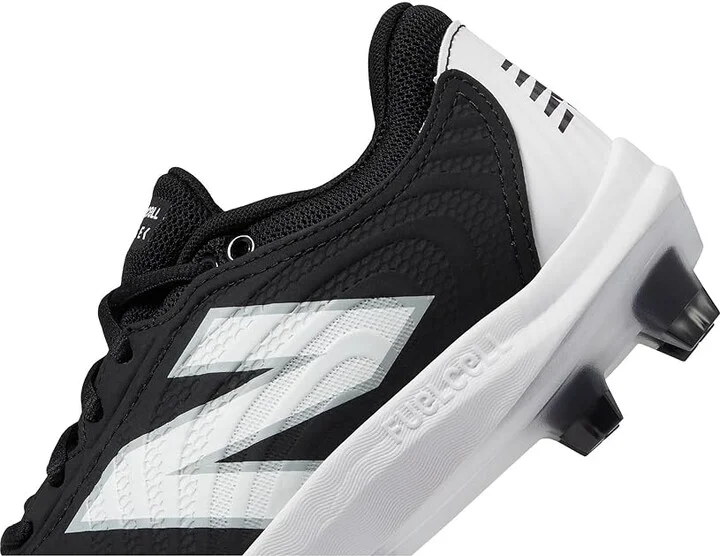 New Balance FuelCell FUSE v4 Molded Softball Cleats Women's Shoes Black/Optic White : 5 B - Medium - Image 4