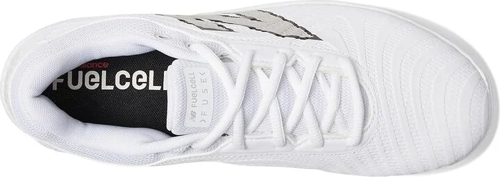 New Balance FuelCell FUSE v4 Molded Softball Cleats Women's Shoes Optic White/Raincloud : 5 B - Medium - Image 2