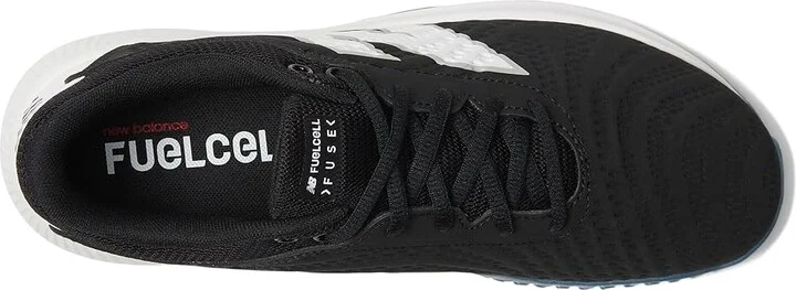 New Balance FuelCell FUSE v4 Turf Trainer Softball Cleats Women's Shoes Black/Optic White : 5 B - Medium - Image 2