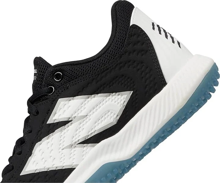 New Balance FuelCell FUSE v4 Turf Trainer Softball Cleats Women's Shoes Black/Optic White : 5 B - Medium - Image 4