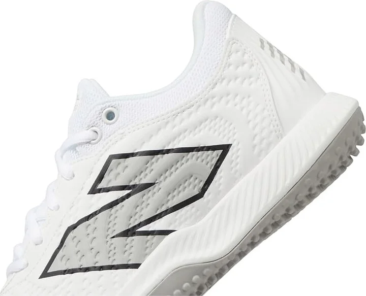 New Balance FuelCell FUSE v4 Turf Trainer Softball Cleats Women's Shoes Optic White/Raincloud : 10.5 B - Medium - Image 4