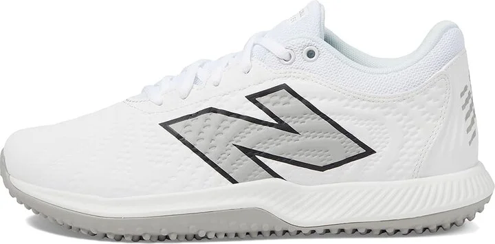 New Balance FuelCell FUSE v4 Turf Trainer Softball Cleats Women's Shoes Optic White/Raincloud : 10.5 B - Medium - Image 5