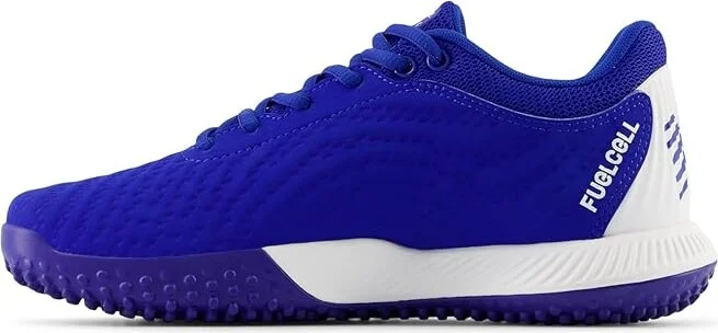 New Balance FuelCell FUSE v4 Turf Trainer Softball Cleats Women's Shoes Team Royal/Optic White : 5 B - Medium - Image 4