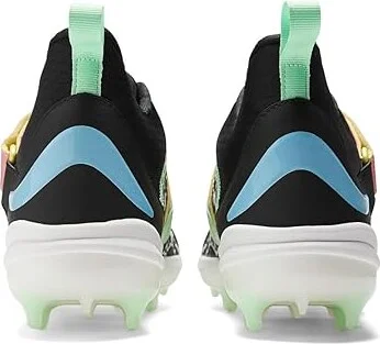 New Balance FuelCell Lindor v2 Comp Baseball Cleats Shoes Black/Neon Dragonfly : US Men's 12 - Women's 13.5 D - Medium, Textile - Image 4