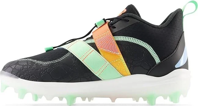 New Balance FuelCell Lindor v2 Comp Baseball Cleats Shoes Black/Neon Dragonfly : US Men's 12 - Women's 13.5 D - Medium, Textile - Image 5