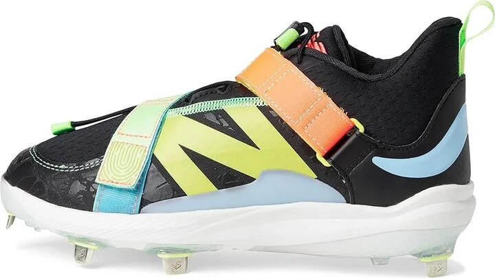 New Balance FuelCell Lindor v2 Metal Baseball Cleats Men's Shoes Black/Neon Dragonfly : 6 D - Medium - Image 6