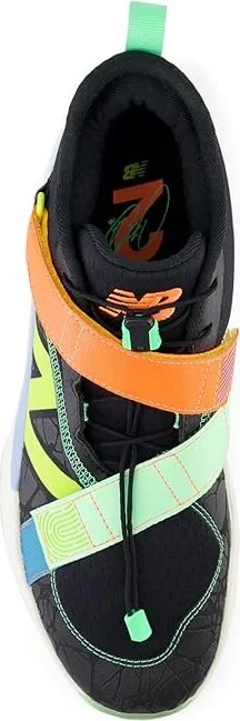 New Balance FuelCell Lindor v2 Off-Field Baseball Cleats Shoes Black/Neon Dragonfly : US Men's 7 - Women's 8.5 D - Medium, Synthetic - Image 2