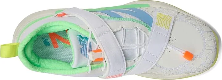 New Balance FuelCell Lindor v2 Off-Field Baseball Cleats Shoes Optic White/Neon Dragonfly : US Men's 8.5 - Women's 10 D - Medium, Synthetic - Image 2