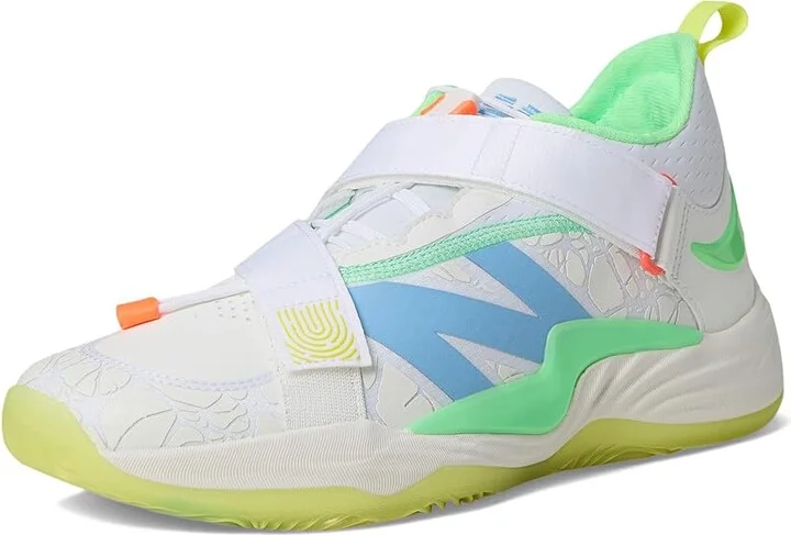 New Balance FuelCell Lindor v2 Off-Field Baseball Cleats Shoes Optic White/Neon Dragonfly : US Men's 8.5 - Women's 10 D - Medium, Synthetic - Image 5
