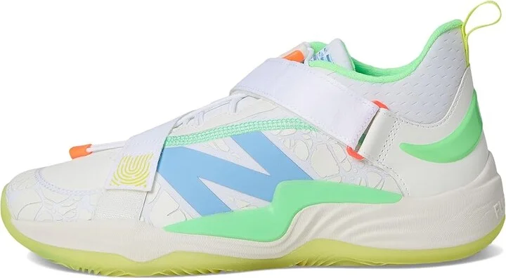 New Balance FuelCell Lindor v2 Off-Field Baseball Cleats Shoes Optic White/Neon Dragonfly : US Men's 8.5 - Women's 10 D - Medium, Synthetic - Image 6