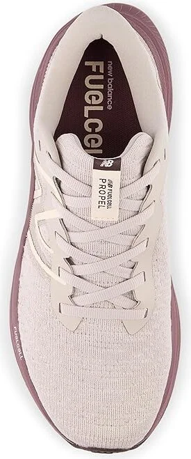 New Balance FuelCell Propel v4 Women's Shoes Moonrock/Licorice : 5 D - Wide, Synthetic/Textile - Image 2