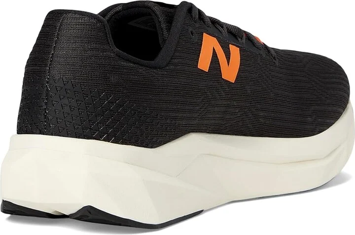 New Balance FuelCell Propel v5 Men's Shoes Black/Hot Mango/Black Cement : 11 D - Medium, Textile - Image 4