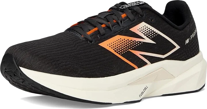 New Balance FuelCell Propel v5 Men's Shoes Black/Hot Mango/Black Cement : 11 D - Medium, Textile - Image 5