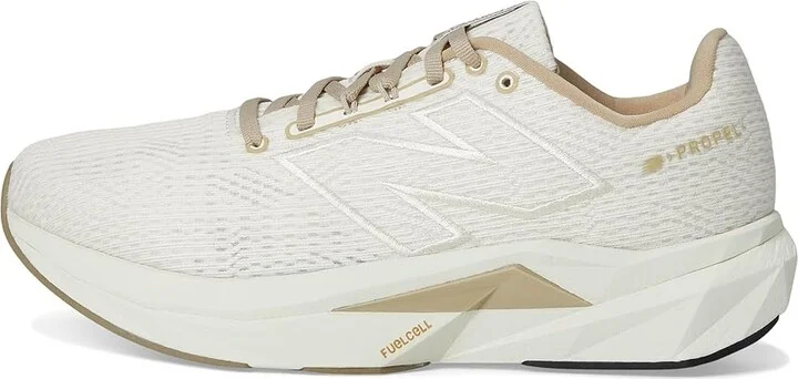 New Balance FuelCell Propel v5 Men's Shoes Linen/Dark Stoneware : 14 D - Medium, Textile - Image 6