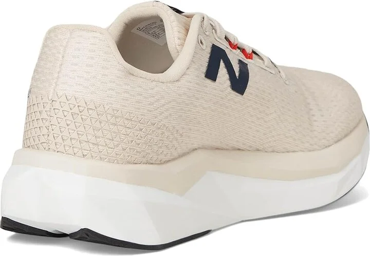 New Balance FuelCell Propel v5 Men's Shoes Linen/Nb Navy/Neo Flame : 10 EE - Wide, Textile - Image 4