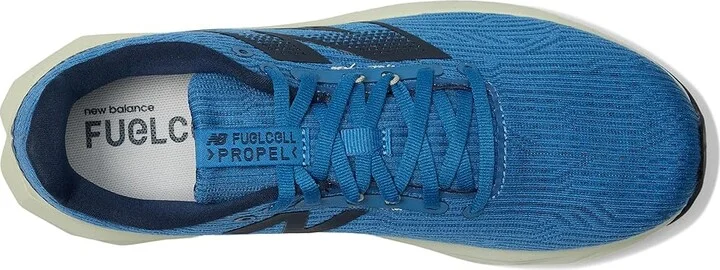 New Balance FuelCell Propel v5 Men's Shoes Sea Stone/Olivine/Mineral : 12.5 D - Medium, Textile - Image 2