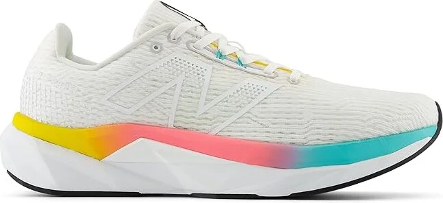 New Balance FuelCell Propel v5 Men's Shoes White/Ginger Lemon : 13 EE - Wide, Textile - Image 6