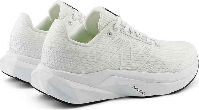New Balance FuelCell Propel v5 Men's Shoes White/White : 7.5 EE - Wide, Textile - Image 4