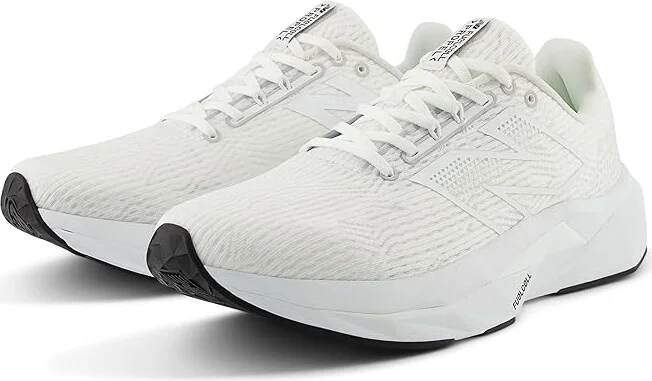 New Balance FuelCell Propel v5 Men's Shoes White/White : 7.5 EE - Wide, Textile