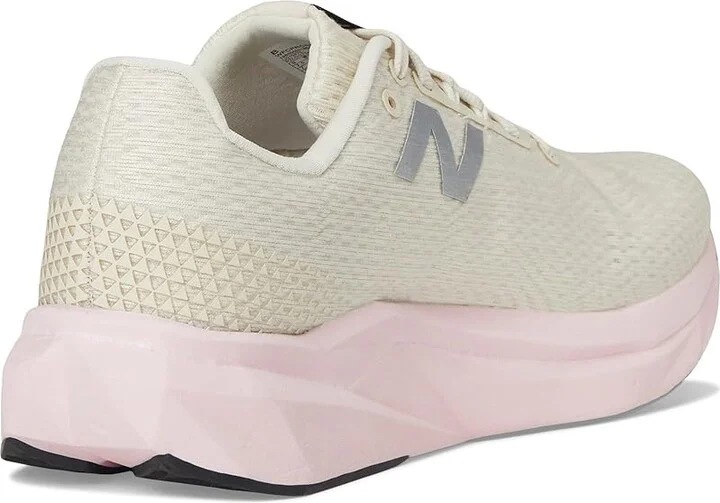 New Balance FuelCell Propel v5 Women's Running Shoes Linen/Pink Granite/Sea Salt : 10.5 B - Medium, Textile - Image 4