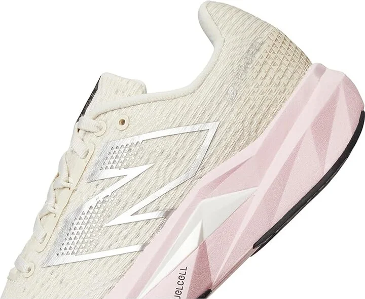 New Balance FuelCell Propel v5 Women's Running Shoes Linen/Pink Granite/Sea Salt : 10.5 B - Medium, Textile - Image 7