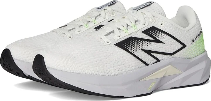 New Balance FuelCell Propel v5 Women's Running Shoes Sea Salt/Mint Flash/Pearl Grey : 9.5 B - Medium, Textile