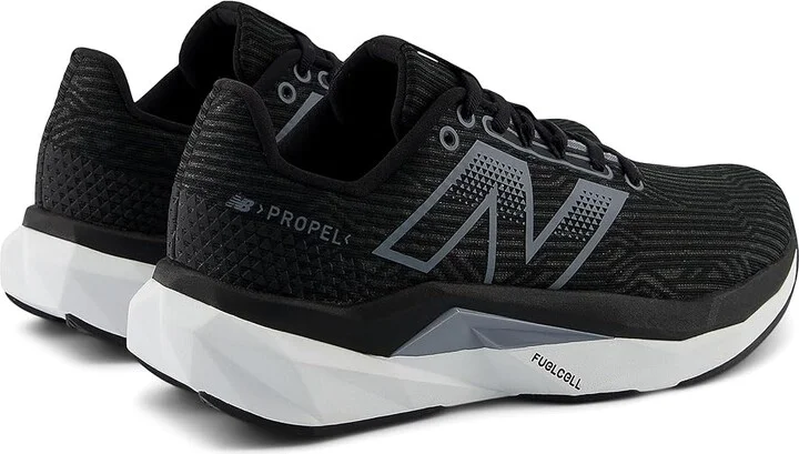New Balance FuelCell Propel v5 Women's Shoes Black/Steel : 5 B - Medium, Synthetic - Image 4