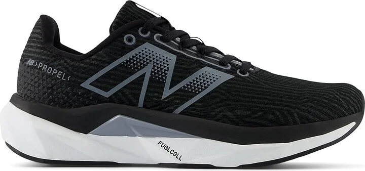 New Balance FuelCell Propel v5 Women's Shoes Black/Steel : 5 B - Medium, Synthetic - Image 6