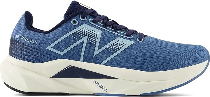 New Balance FuelCell Propel v5 Women's Shoes Heron Blue/Navy : 8.5 B - Medium, Synthetic - Image 7