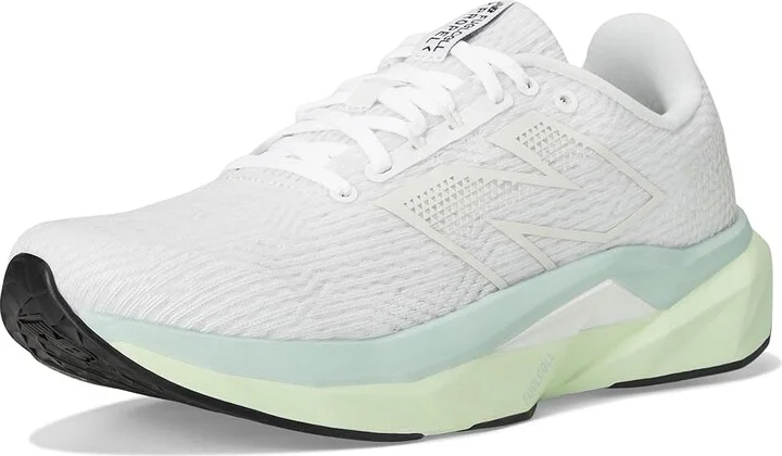 New Balance FuelCell Propel v5 Women's Shoes White/Melon Water/Clay Ash : 5.5 B - Medium, Synthetic - Image 5