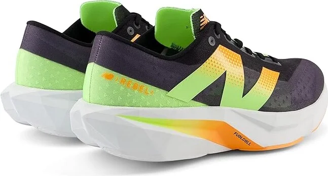 New Balance FuelCell Rebel v4 Men's Shoes Black/Graphite : 12 EE - Wide, Synthetic - Image 4