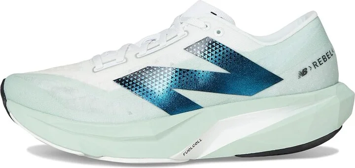 New Balance FuelCell Rebel v4 Men's Shoes Clay Ash/White/Black : 14 D - Medium, Synthetic - Image 6