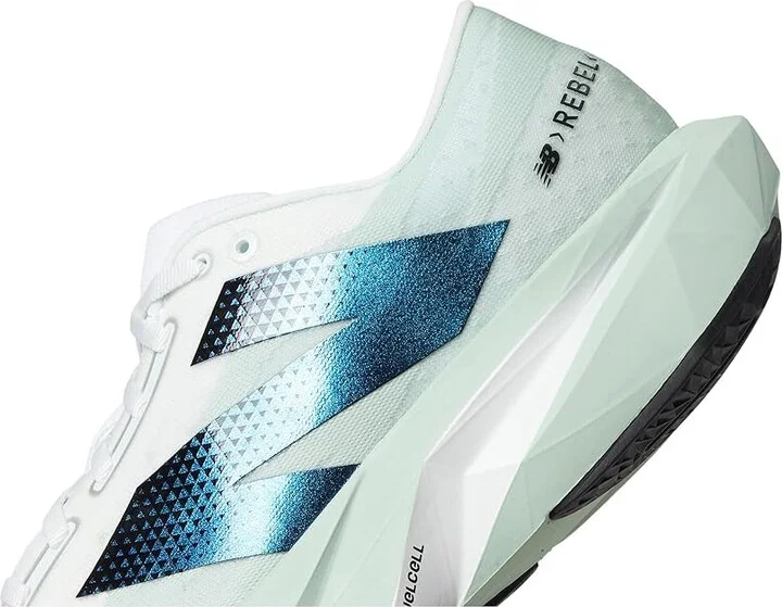 New Balance FuelCell Rebel v4 Men's Shoes Clay Ash/White/Black : 14 D - Medium, Synthetic - Image 7
