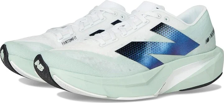 New Balance FuelCell Rebel v4 Men's Shoes Clay Ash/White/Black : 14 D - Medium, Synthetic