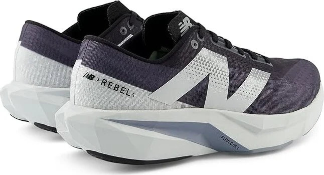 New Balance FuelCell Rebel v4 Men's Shoes Graphite/Black : 7 D - Medium, Synthetic - Image 4