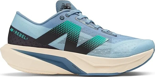 New Balance FuelCell Rebel v4 Men's Shoes Heron Blue/Chrome Blue : 11.5 D - Medium, Synthetic - Image 6
