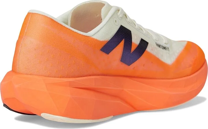 New Balance FuelCell Rebel v4 Men's Shoes Hot Mango/Angora/Black : 7.5 EE - Wide, Synthetic - Image 4