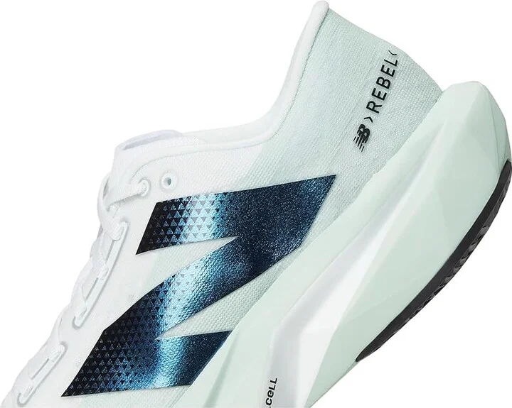 New Balance FuelCell Rebel v4 Women's Shoes Clay Ash/White/Black : 5.5 D - Wide, Synthetic - Image 7
