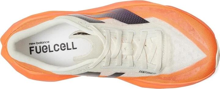 New Balance FuelCell Rebel v4 Women's Shoes Hot Mango/Angora/Black : 7 D - Wide, Synthetic - Image 2