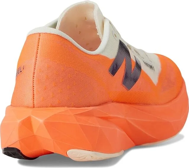 New Balance FuelCell Rebel v4 Women's Shoes Hot Mango/Angora/Black : 7 D - Wide, Synthetic - Image 4