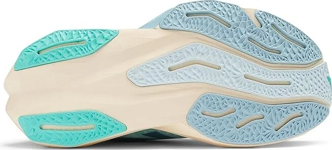 New Balance FuelCell Rebel v4 Women's Shoes Quarry Blue/Chrome Blue : 7 D - Wide, Synthetic - Image 3
