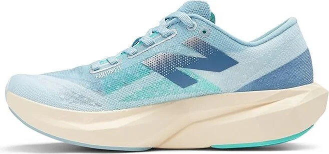 New Balance FuelCell Rebel v4 Women's Shoes Quarry Blue/Chrome Blue : 7 D - Wide, Synthetic - Image 5