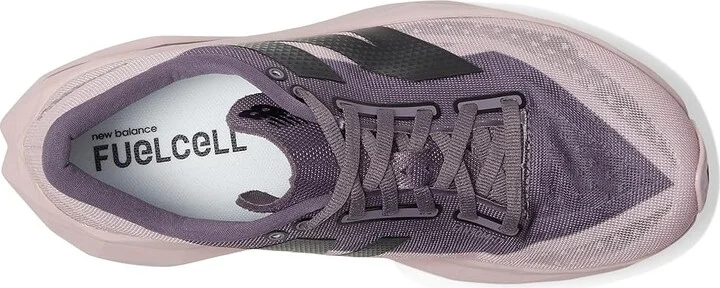New Balance FuelCell Rebel v4 Women's Shoes Twilight Haze/Dark Ice Wine/Black : 11 B - Medium, Synthetic - Image 2