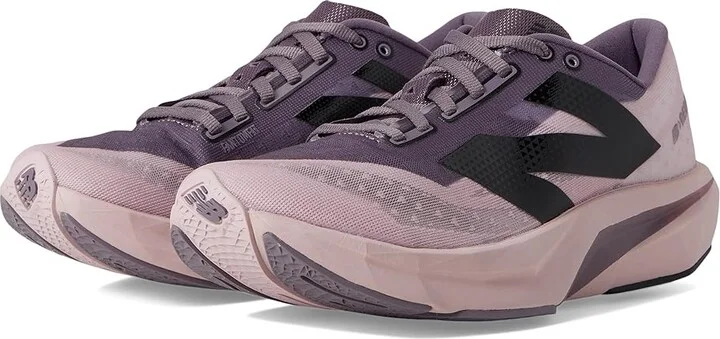 New Balance FuelCell Rebel v4 Women's Shoes Twilight Haze/Dark Ice Wine/Black : 11 B - Medium, Synthetic